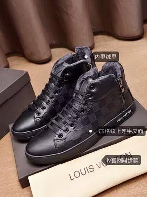 LV High-Top Fashion Men Shoes--050